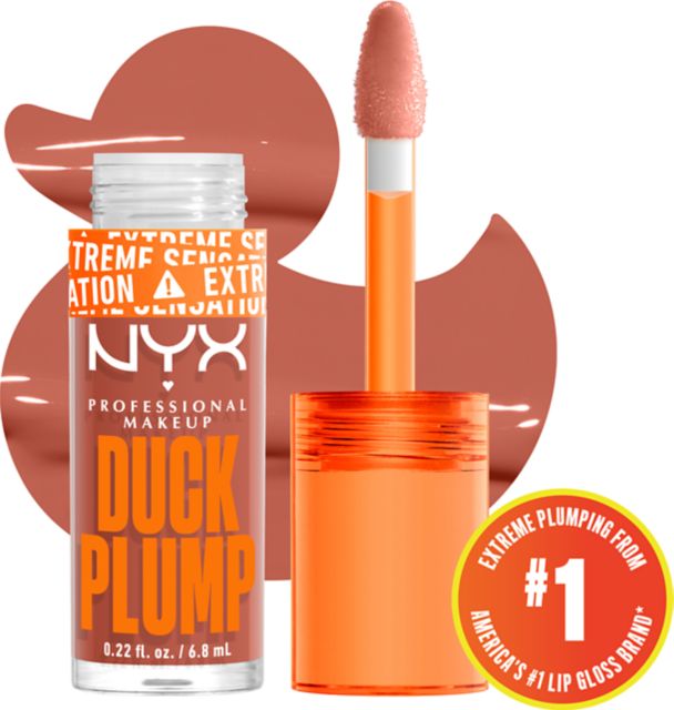 NYX DUCK PLUMP LIP GLS APRI CAUGHT