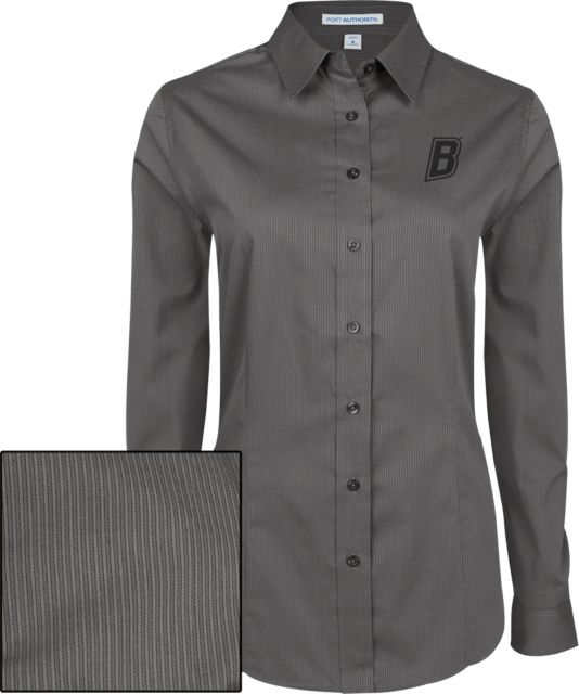 Cal State Bakersfield Ladies Tonal Pattern Long Sleeve Shirt B - ONLINE ONLY