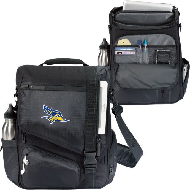 Cal State Bakersfield Momentum Computer Messenger Bag Primary Logo - ONLINE ONLY
