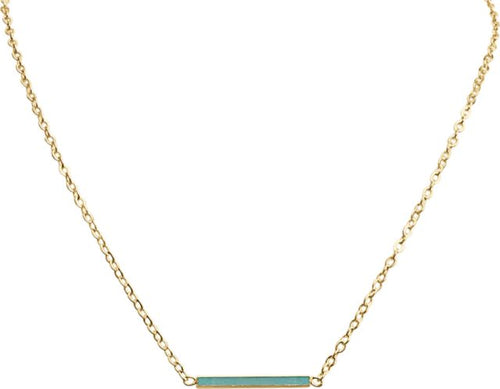 NK SMALL PENDANT BAR GOLD